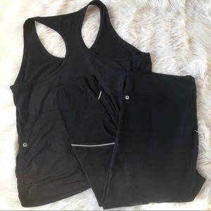 Fabletics Racerback Tank and Leggings Bundle
